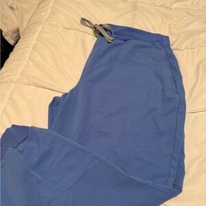 Figs Ciel Blue Women's Scub Pants